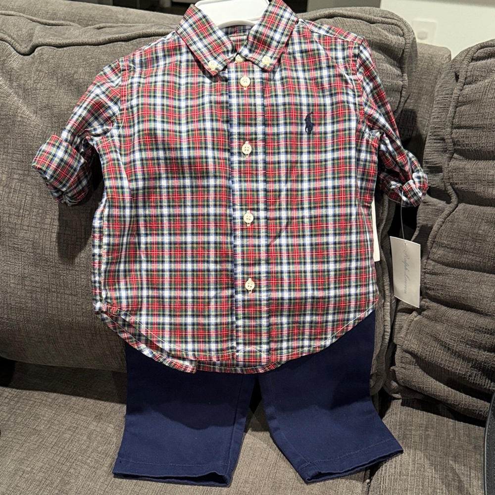 Brand New Polo by Ralph Lauren Set